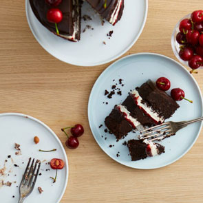 Schoko-Kirsch-Kuchen
