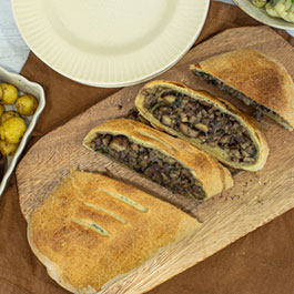 Mushroom, Squash and Chestnut Wellington