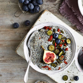 Berry Chia Seed Porridge