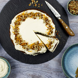 Carrot, Pecan and Maple Cake