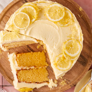 Gâteau de fête au citron