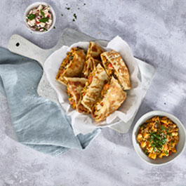 Moroccan Spiced Vegetable Flatbread